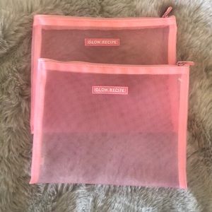 Glow Recipe mesh travel bags (2)